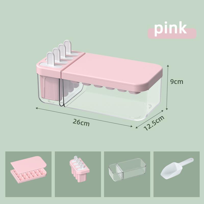 24 сетки двухслойная форма для кубиков льда для дома 2-в-1 без запаха коробка для приготовления льда коробка для приготовления льда в виде шарика