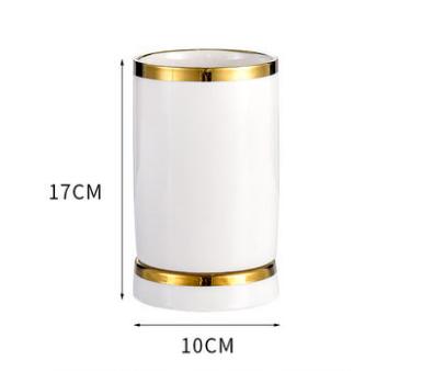 Phnom Penh Ceramic Chopstick Holder Chopsticks Draining Rack Kitchen Supplies Cutlery Cage Chopstick Bucket Tableware Organizer