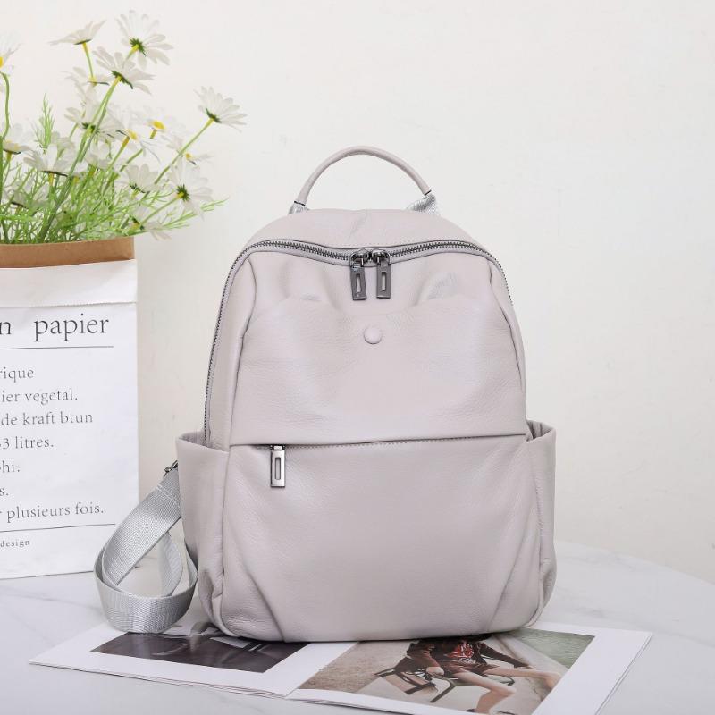 Рюкзак Модная женская сумка из натуральной кожи Легкий дорожный рюкзак Школьный рюкзак