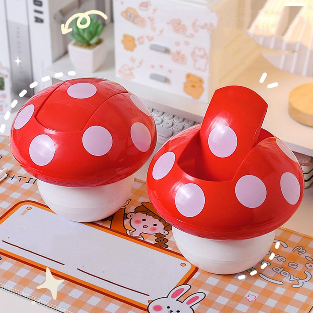 Легкий и портативный мусорный бак для легкой утилизации отходов, мусорный настольный бак с крышкой, мусорный бак