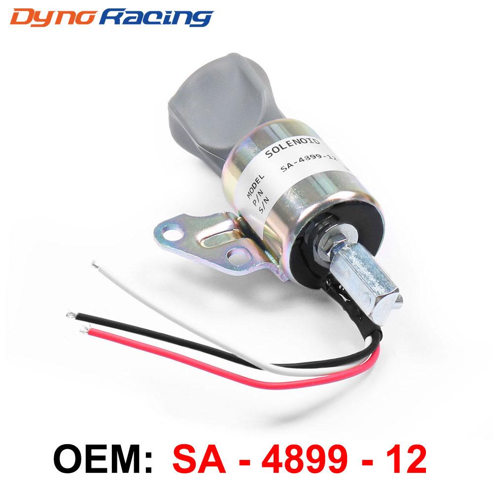 Соленоид отключения подачи топлива SA-5176-12 SA-4899-12 1756ES-12SUC5B1S5 12 В для дизельного двигателя Kubota D722 D902 Z482