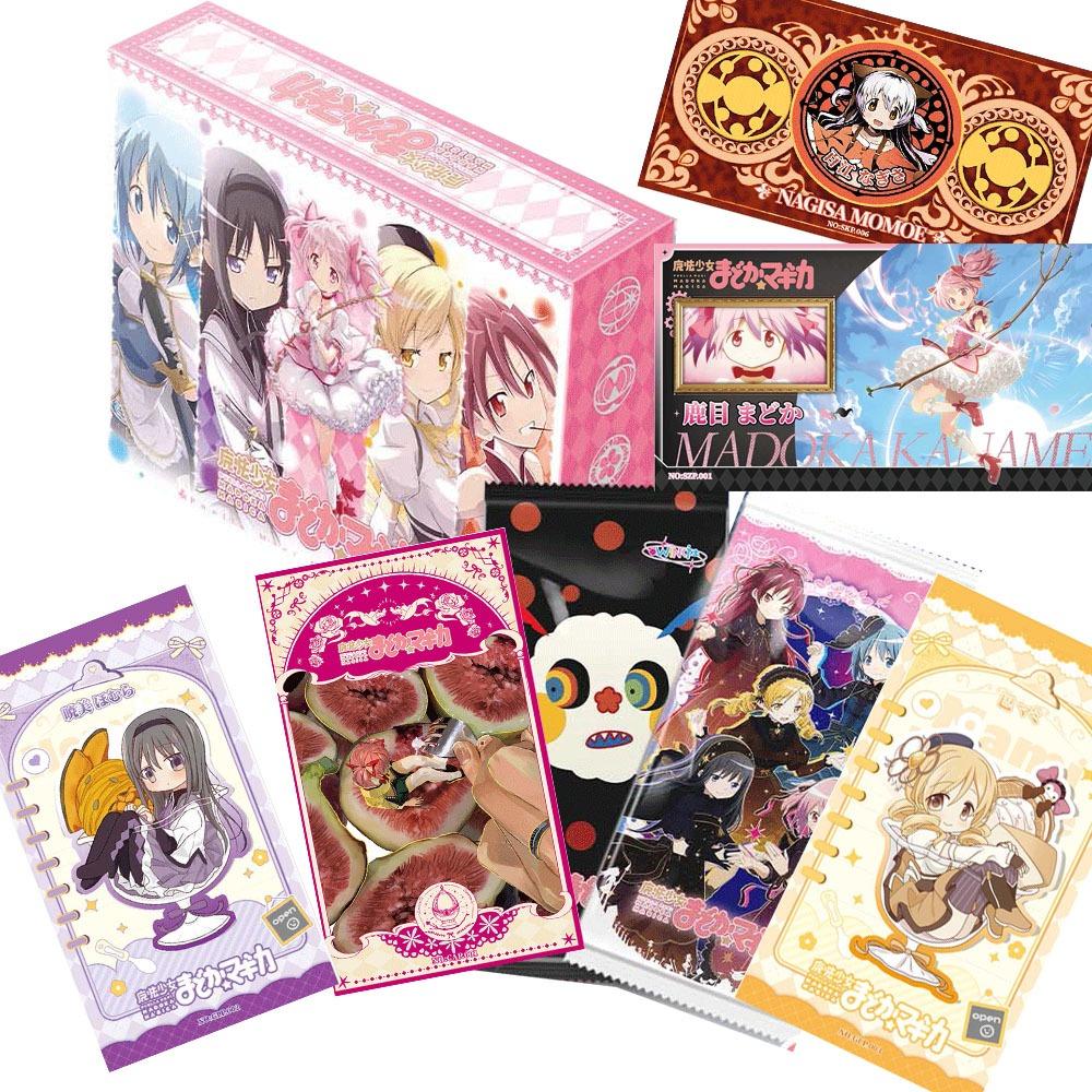Коллекционные Карты Puella Magi Madoka Magica Фэнтези Путешествия во Времени Горячее Японское Аниме Милые Нежные Персонажи Карточка Подарки для Детей