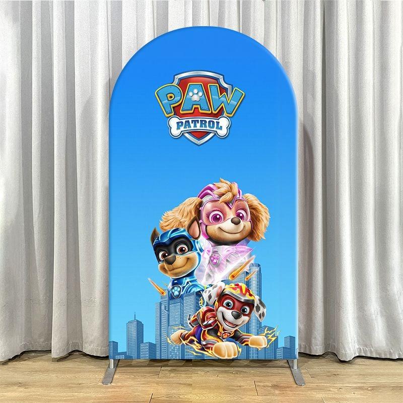  Arch Backdrop Cover Thick Fabric Custom Party Decoration Hero Lighthouse Blue Radiant Birthday Event Decor Supplies