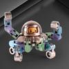 Transformable Fidget Spinner Portable Stress Relief Deformation Mechanical Arm Fingertip Gyro Chain Robot Spinner Sensory Toy