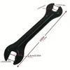 1/2PCS Cycling Head Open End Axle Hub Spanner Cone Bicycle Repair Bike Tool 13/15 Mm 14/16 Mm Steel Bicycle Wrench