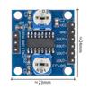 PAM8406 Stereo Digital Amplifier Board 5W×2 DC 2.5-5V USB Powered Class D Audio Module with Independent Left/Right Volume Control