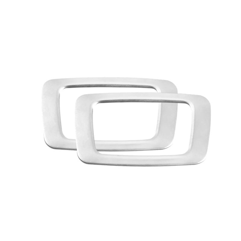 Для Volvo XC60 2018 2019 2020 2021 2022 2023 2025 Нержавеющая сталь автомобиля задний фонарь для чтения крыша лампа декоративная отделка рамка крышка наклейка