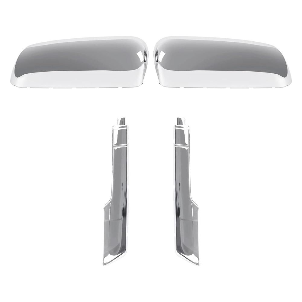 Накладки на крышки зеркал заднего вида и боковых зеркал для Chevy Silverado GMC Sierra HD 2500 3500 2020-2023