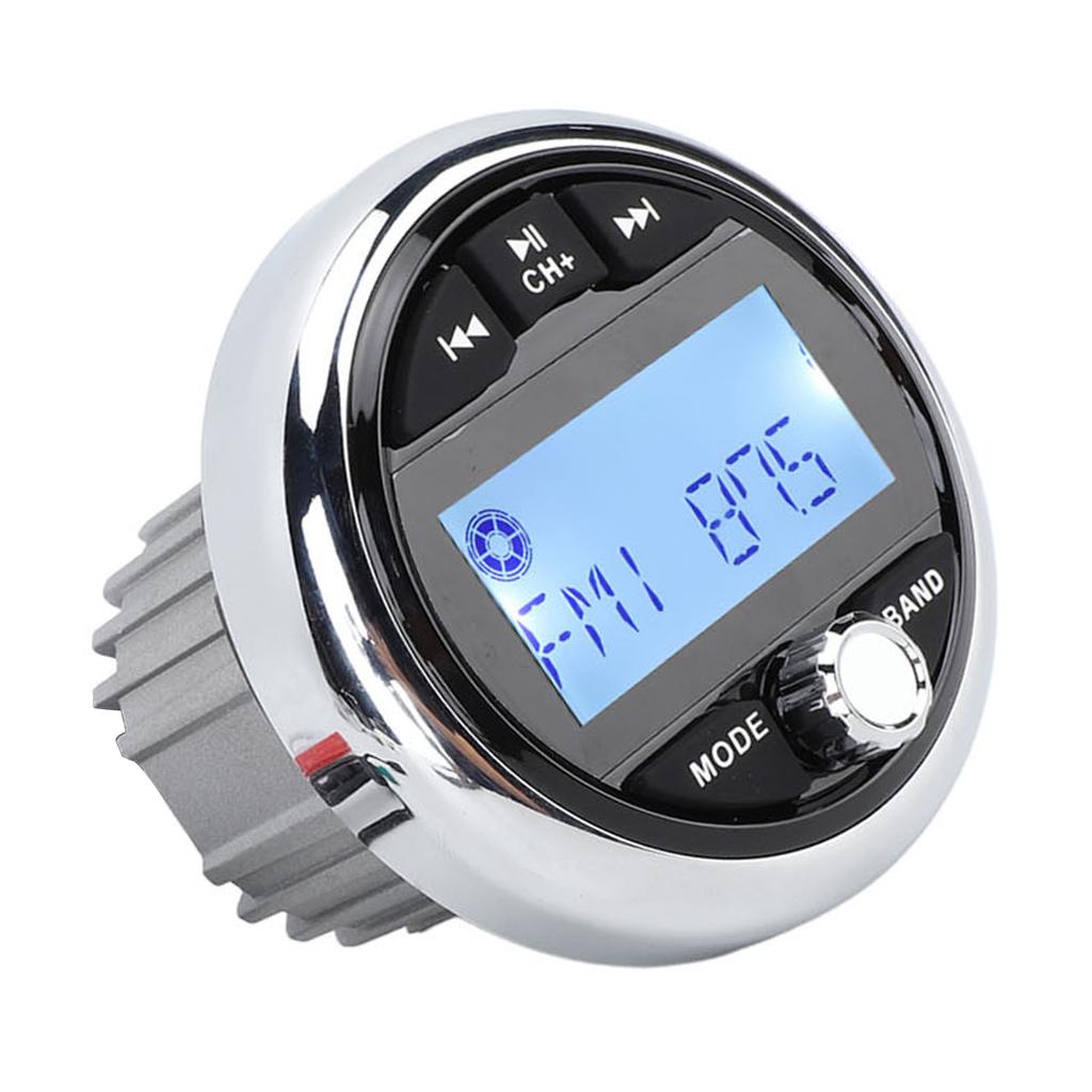 Морской стереоприемник DC 12V Bluetooth MP3-плеер Цифровой медиа-аудио музыкальный ресивер для яхты, дома на колесах, инженерной техники