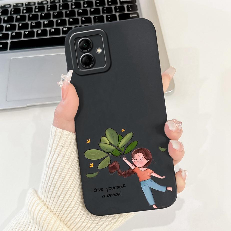 Чехол для Samsung Galaxy A04 A04e A04s Новый Конфетный Расписной Чехол Ударопрочный Чехол для Телефона Для Samsung A04 A 04 e Galaxy A04s Мягкие Чехлы
