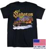 НОВИНКА Футболка Sabaton Band Merry Christmas, короткий рукав, хлопок, черная, S-5XL, US061