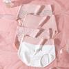 High Waist Panties Women Cotton Slimming Underwear Cute Print Briefs Breathable Ladies Underpants