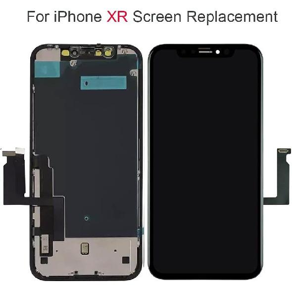 Для замены экрана iPhone XR 6,1 дюйма, ЖК-дисплей, сенсорный экран, сборка дигитайзера с инструментами для ремонта, совместим с моделями A1984, A2105, A2106,