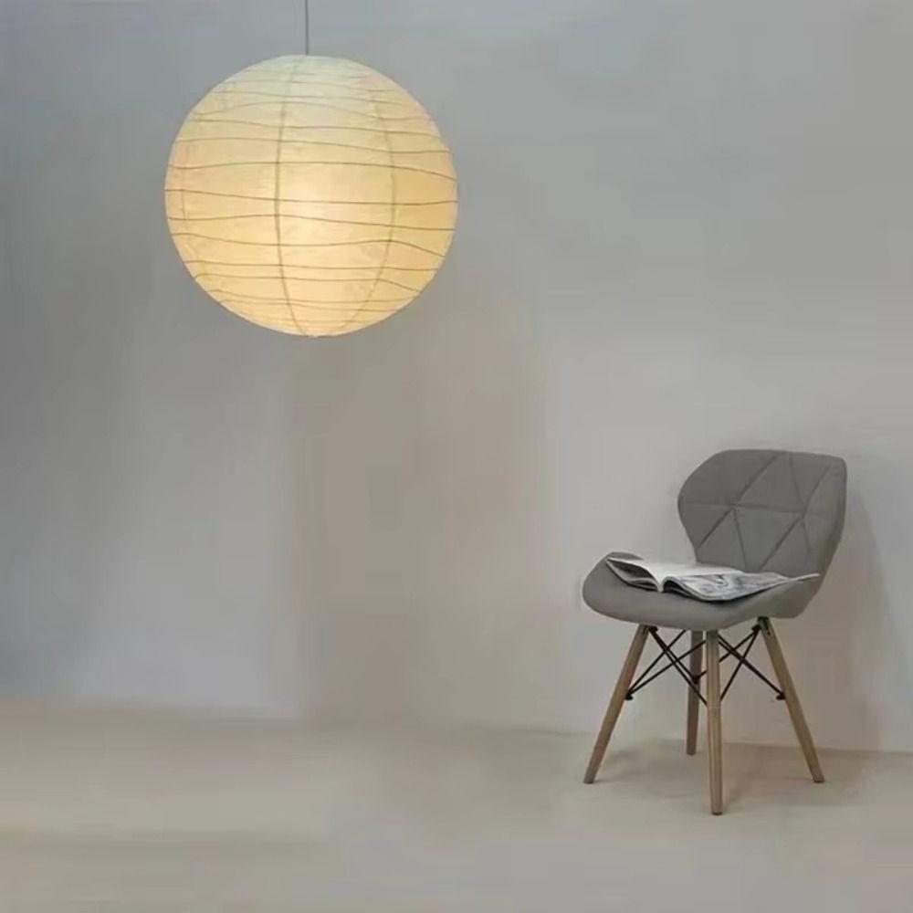 Spherical Paper Lantern Large Round Chandelier Hanging Decoration Pendant Lamp Dining Room