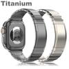 Titanium Band for Apple Watch Ultra2 49mm 46mm 45mm 44mm 41mm Strap Quick Fit Link Bracelet iWatch Series 10 42mm 9 8 6 7 5 4 Se