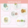 Универсальный набор из 12 фигурок Putitto Series Sumikko Gurashi Друг Сирокумы Неко Мини-фигурки Игрушки для всех возрастов и случаев