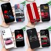 Чехол для спортивного автомобиля Japan JDM для OPPO Find X5 X3 Lite Pro A15 A16 A52 A72 A5 A9 A31 A53 A83 A93 A54 A74 A94