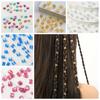 40pcs Dread Locks Dreadlocks Beads Hair Braiding Hair Braid Tubes Hollow Out Hair Ring  Men