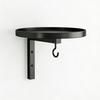 Wall Mounted Metal Bird Bath with Feeder Hook, Durable Bowl for Outdoor, Easy Install for Garden, Patio & Fence, Ideal for Birds