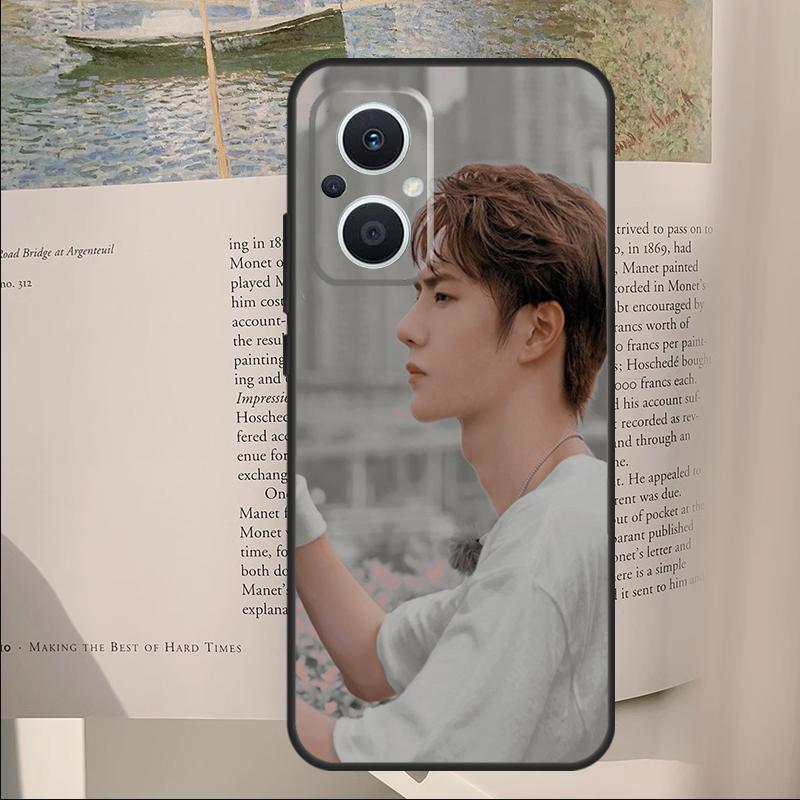 Чехол Wang Yibo для OPPO Reno 8 7 Lite 11F 12F 13F 14F 10 12 13 14 Pro Чехол OPPO Find X8 X5 X6 X9 Pro
