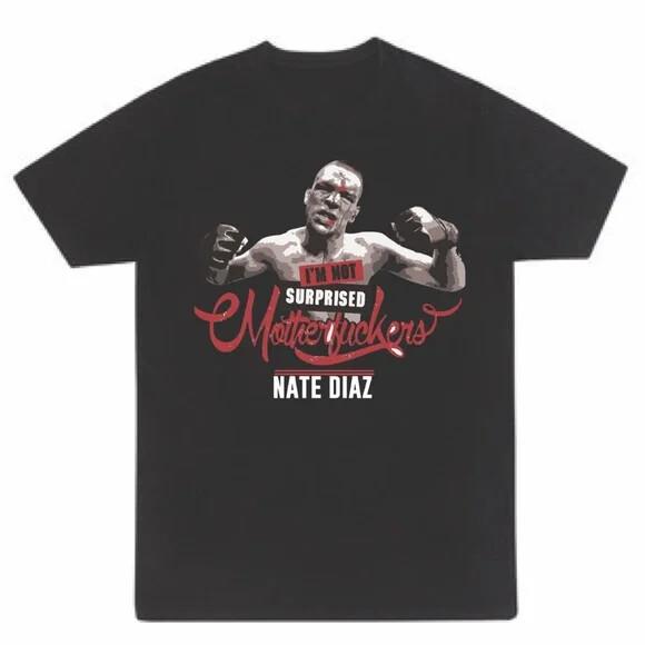 Футболка Nate Diaz x Nick Diaz S-5XL Новая Мерч ММА Унисекс Футболка