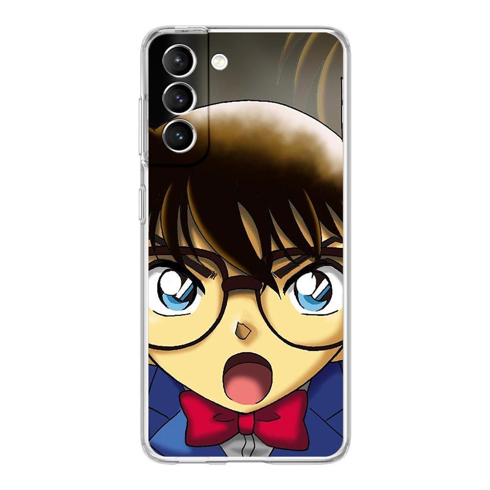 Крутой чехол для телефона с аниме «Детектив Конан» для Samsung Galaxy S22 5G S20 Ultra S21 FE 5G S10E S9 S8 S10 Plus Note 20 10 Lite
