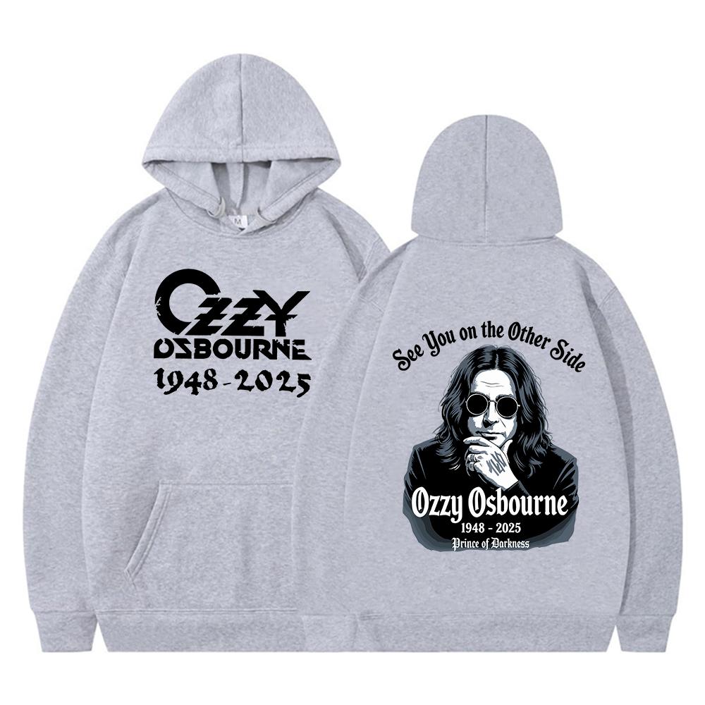 Ozzy Legends Never Die Hoodie The Prince of Darkness Sweatshirt RIP Ozzy Hoodie Black Sabbath Tribute Shirt Music Fan Gift
