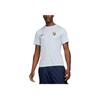 Футболка мужская Academy Dri-Fit Pro Logo Away Quick-Dry Prematch с коротким рукавом, светло-синяя, темно-синяя FV6940-415