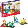 MEGA Pokemon Kanto Team Building Block Set, 130 Pieces, Ages 6 and Up, HFG05