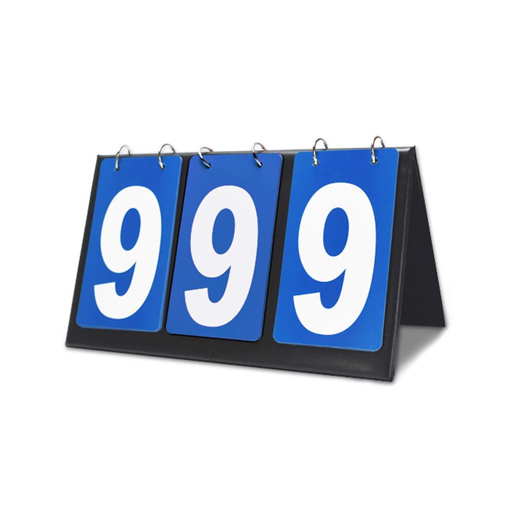 Настольное табло с перекидными цифрами для спортивных соревнований, мультиспортивное табло, табло с перекидными цифрами для ведения счета, простое в использовании