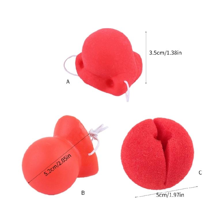 Funny Clown Nose for Kid and Adults Halloween Christmas Kid Birthday Party