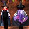 Mystical Halloween Cloak Hooded Cape Magician Cloak Funny Wizard Cloak  Cosplay Props