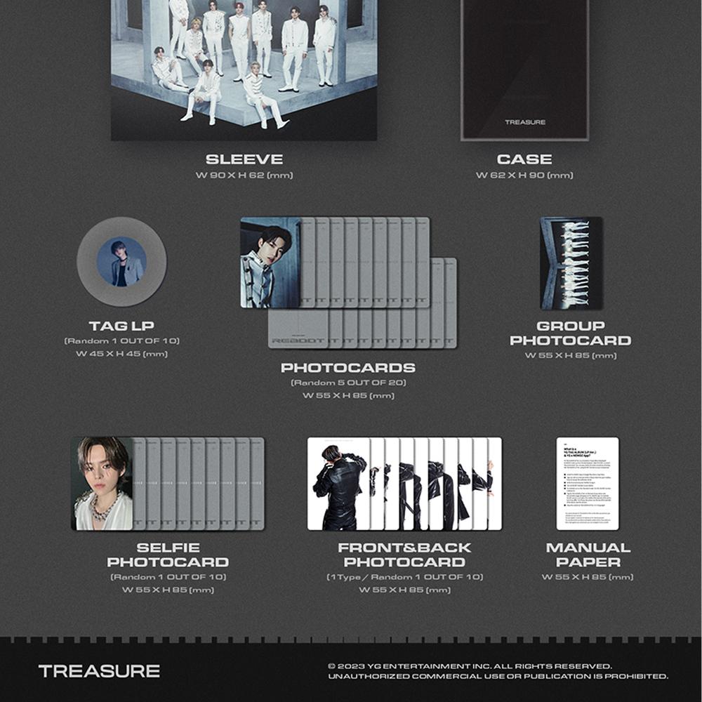 TREASURE 2-й полный альбом [REBOOT] TAG Album