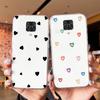 Прозрачный чехол для телефона в форме сердца для Xiaomi Redmi Note 8 9 9S Pro Max 8T 9A 9C 9T, прозрачный, не желтеющий, ударопрочный, женский