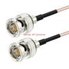 75 Ohm RG179 Pigtail Cable BNC Male Straight Right angle To BNC Male Female for HD-SDI 3G-SDI Vedio CCTV Camera Camcorder  RF