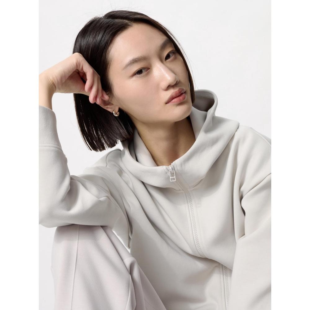 Uniqlo Толстовка Japan Dry Sweat с капюшоном на молнии