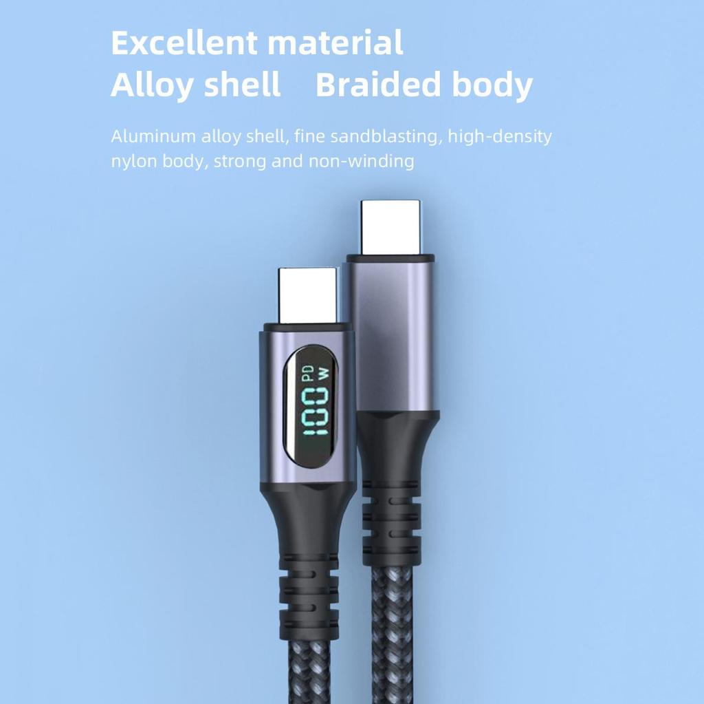 8K 60 Гц USB4.0 кабель типа C 40 Гбит/с кабель типа C на тип C PD3.1 240 Вт кабель для быстрой зарядки для PS5 Nintendo Switch MacBook Data Display Cable