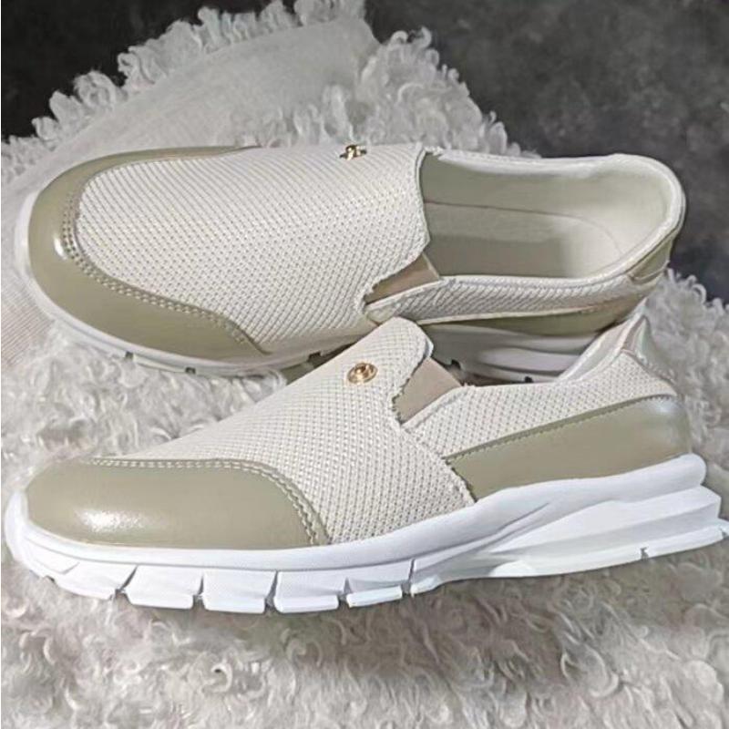 Повседневная обувь. Женские повседневные одинарные туфли Fly Weave. Повседневная женская обувь в сетку больших размеров.