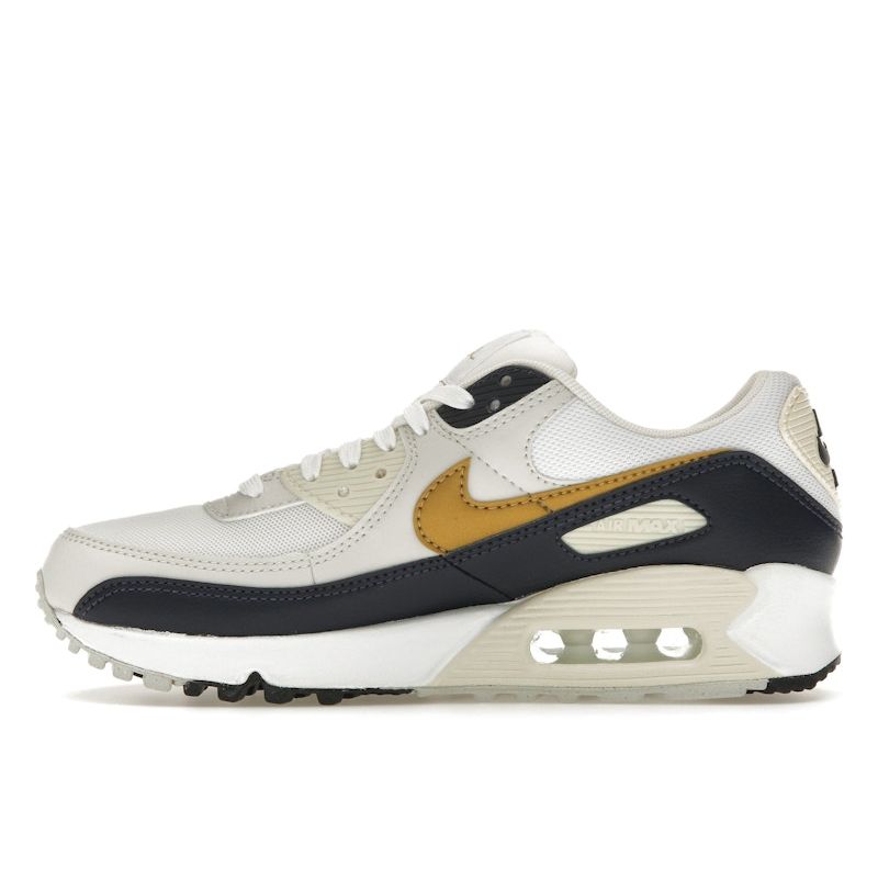 Nike Кроссовки женские Air Max 90 Olympic White Navy Coconut-Milk HF3444-100