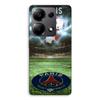 Phone Case - MANIACASE - Xiaomi Redmi Note 13 Pro 4G - Silicone - Flexible - Paris Saint Germain Benfica
