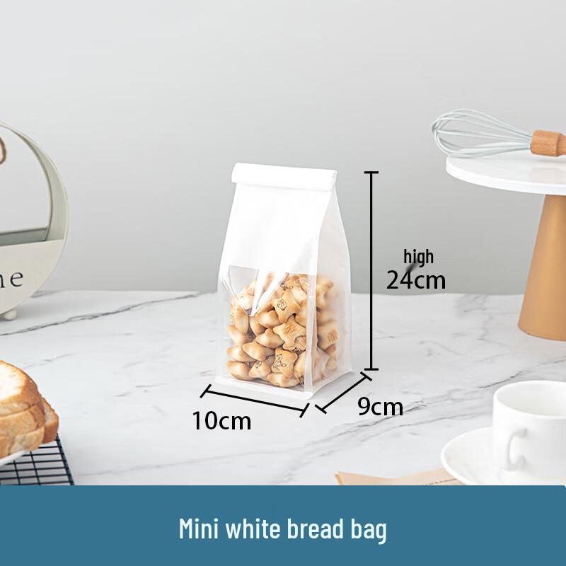 Мини крафт-пакет для тостов с прозрачным окошком