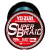 Плетеный шнур PE Super Braid 600 ярдов 100 фунтов Синий цвет YO-ZURI