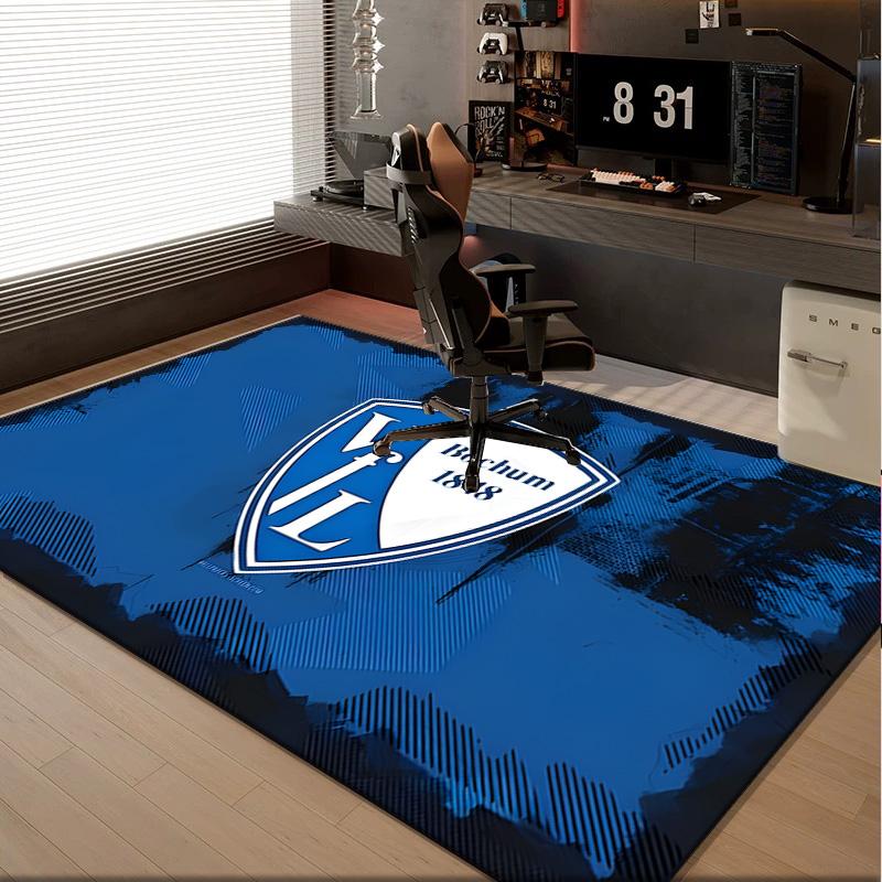 1PC rug Bochum Crest Carpet, Chair Rug,Area Rug for Office Bedroom living rooms bedroom, Doormat decor Christmas fan gifts