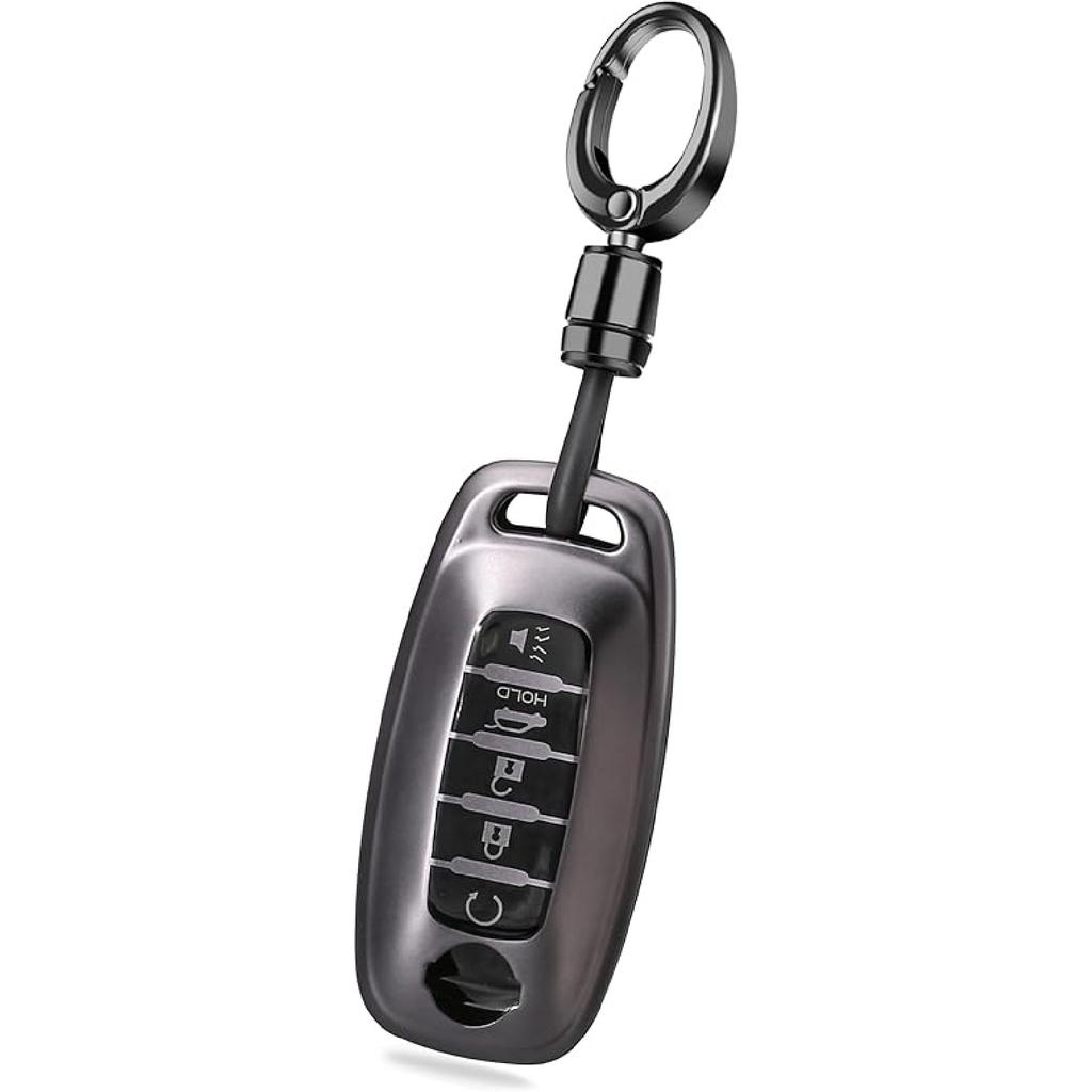 Чехол для брелока для Lexus, чехол для брелока, совместимый с Lexus UX200 UX250h LS500 LS500H LC500 LC500h ES300h F-Sport ES350 GX 460 Premium Soft TPU 2024 года выпуска.