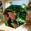 Ben 10 Cartoon Print Automatic Open Close Umbrella, Portable Foldable Umbrella, for Outdoor Commute Camping Trip, Ideal Birthday Gift