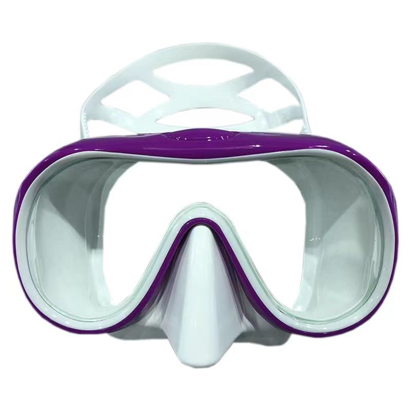 Профессиональная маска для подводного плавания с аквалангом, очки для дайвинга, силиконовая панорамная маска для дайвинга для взрослых, очки для плавания с маской и трубкой