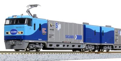 KATO N Gauge Серия M250 Super Rail Cargo Погрузка контейнеров U50A Базовый набор Модель поезда (4 машины) 10-1721