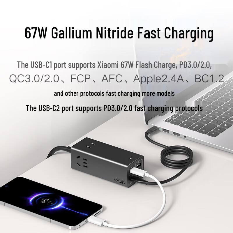 Xiaomi 67W GaN Настольный хаб быстрой зарядки Pro