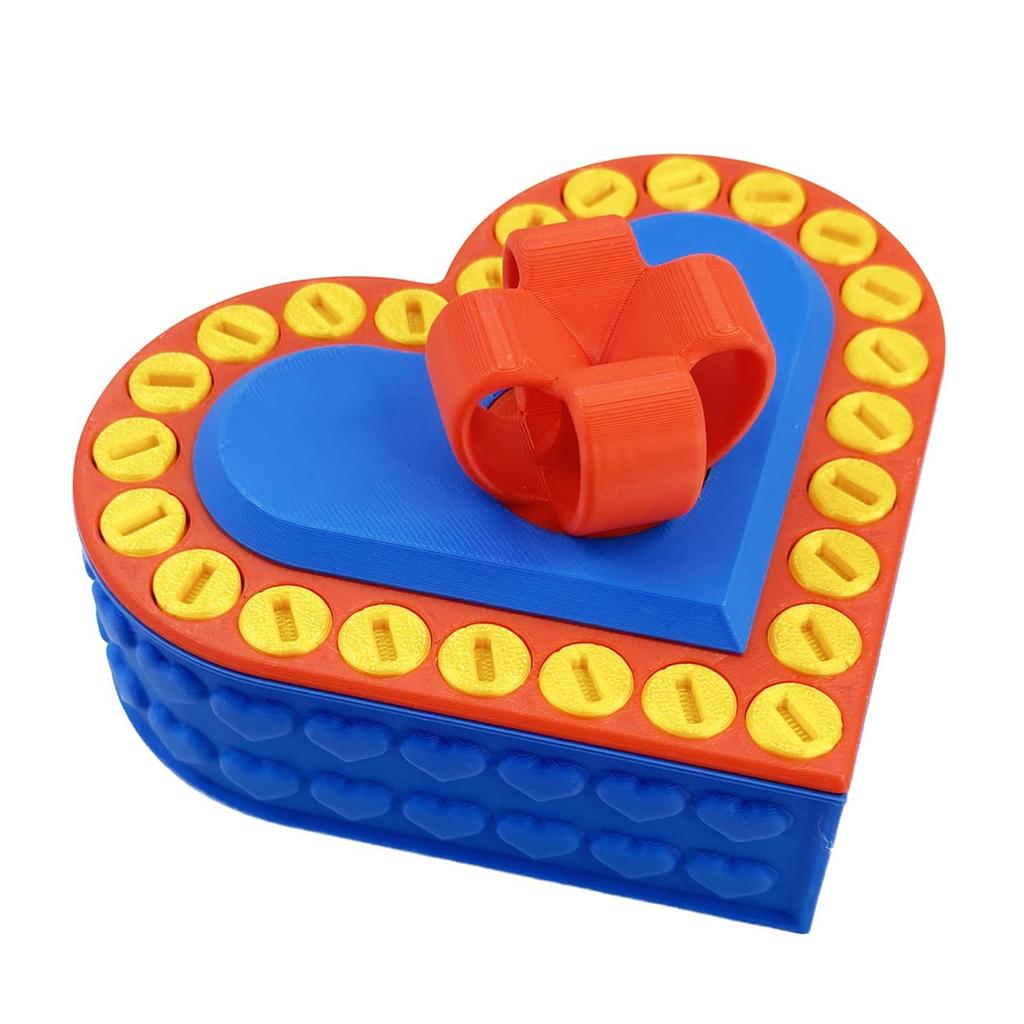 Annoying Gift Box With Screws,Take Apart Box To Get Gift,Puzzle Of Box Toy,Surprise Funny Prank Christmas Love Box Gift,Hilarious Money Card Container