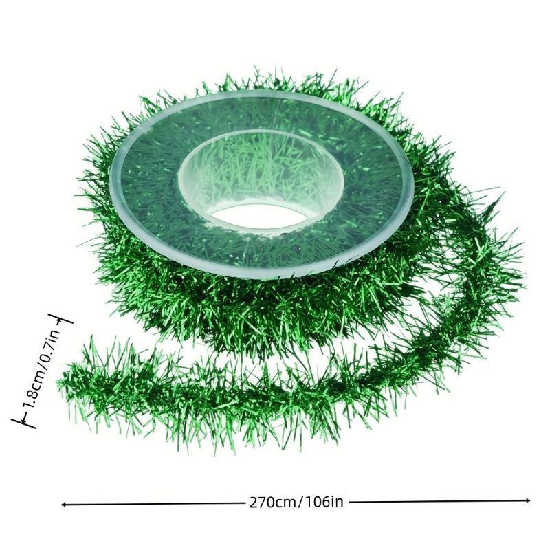 Украшения на Хэллоуин Рождественские цветные шерстяные полоски DIY Металлическая проволока Пряжа Праздничные украшения